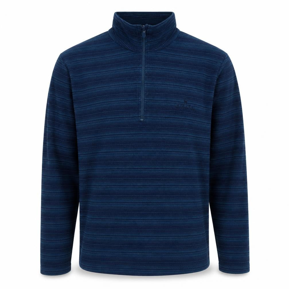 Hi Gear Men's Blue XL 1/4 Zip Fleece Sweatshirt Outdoor Pullover
