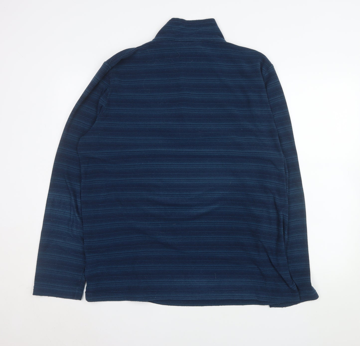 Hi Gear Men's Blue XL 1/4 Zip Fleece Sweatshirt Outdoor Pullover