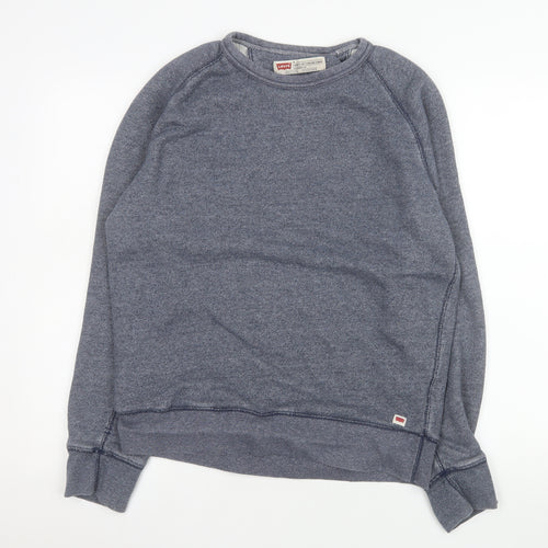 Levi's Men's Blue Classic Fit Crew Neck Sweatshirt M