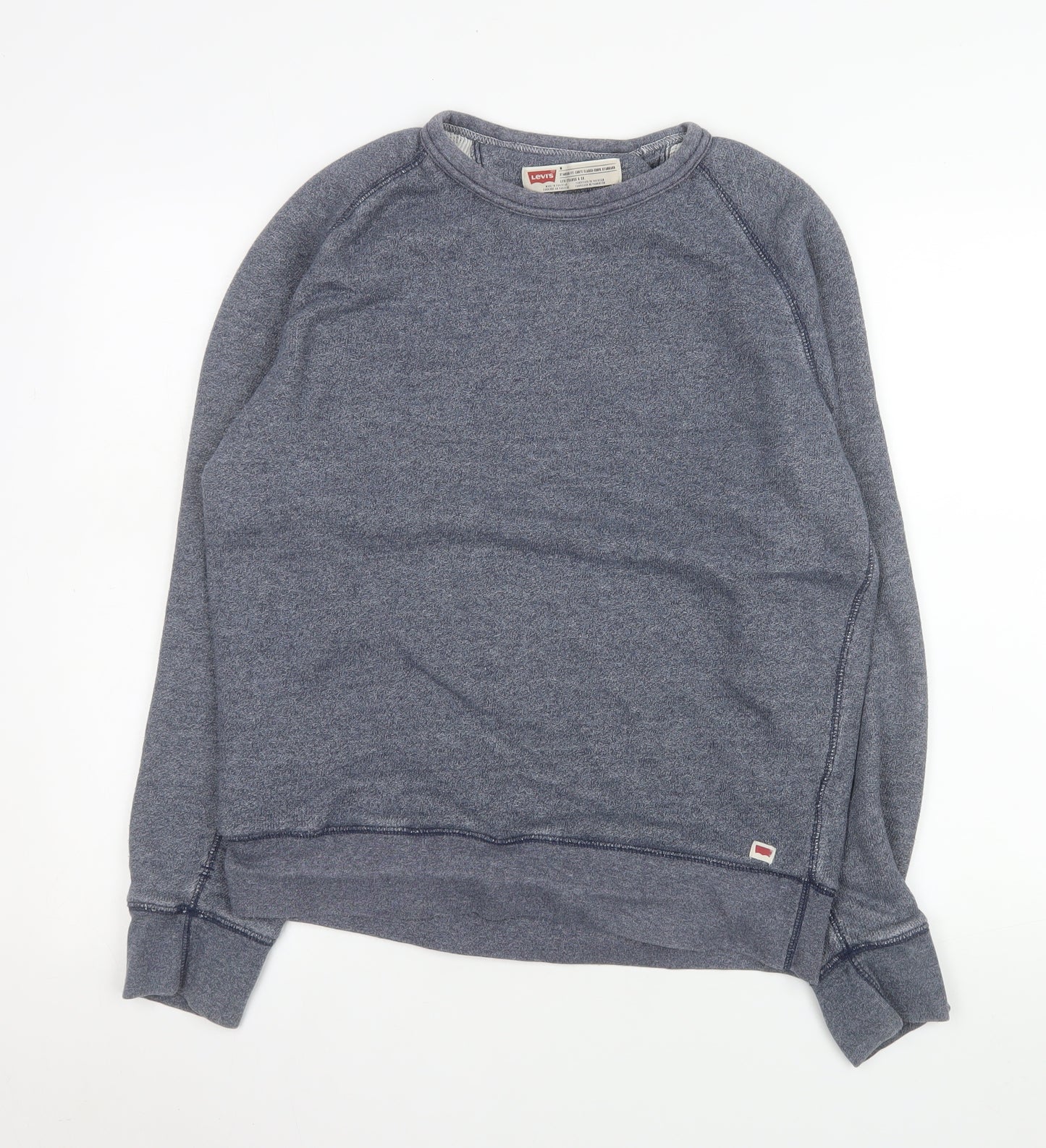 Levi's Men's Blue Classic Fit Crew Neck Sweatshirt M