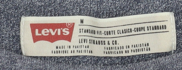 Levi's Men's Blue Classic Fit Crew Neck Sweatshirt M