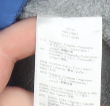 Hugo Boss Blue Unisex Baby 18 Months Puffer Jacket Hooded Winter Coat