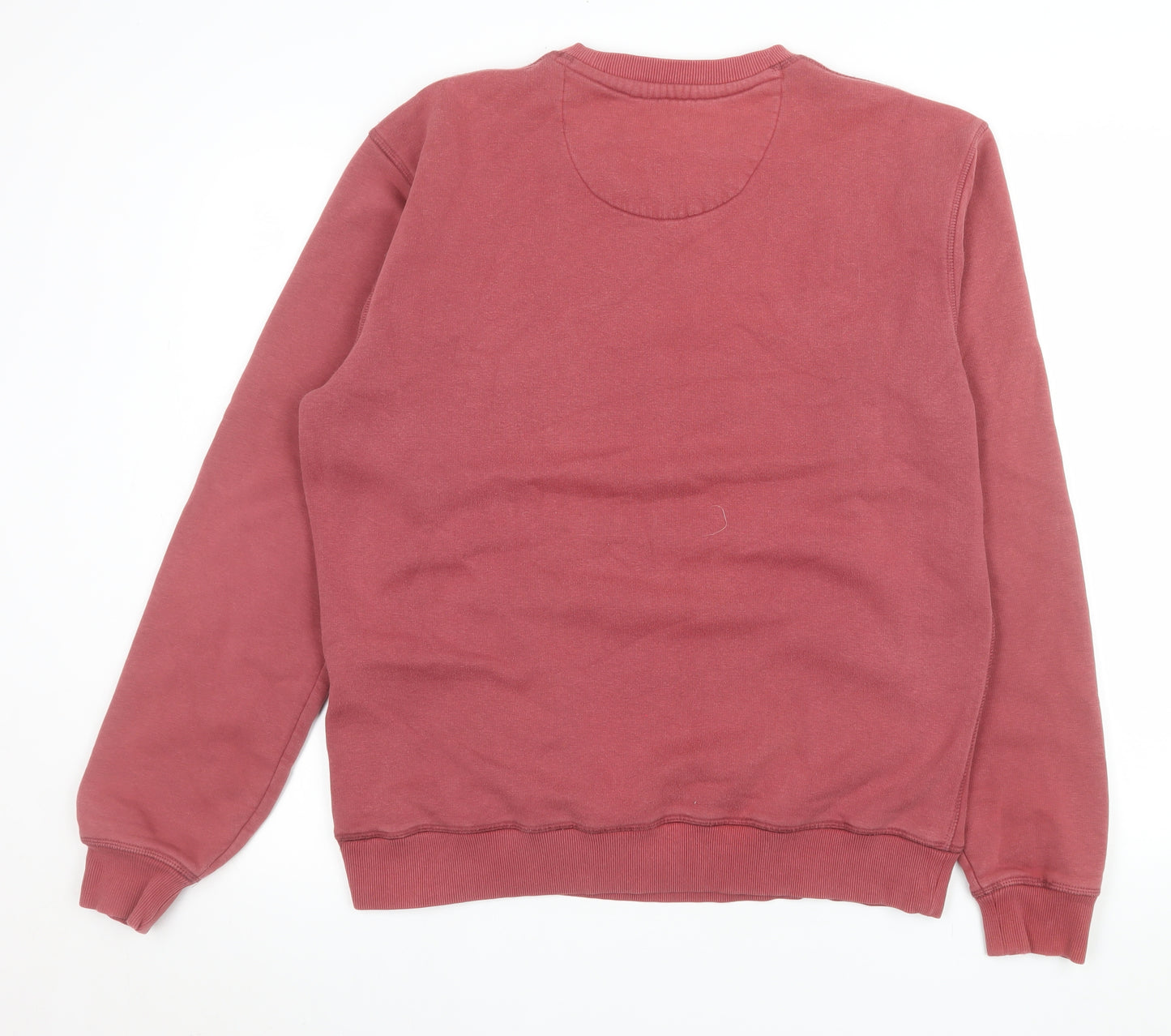 Jack Wills Mens Red Crew Neck Pullover Sweatshirt Size M