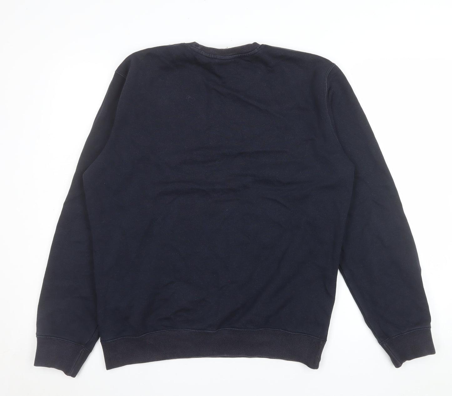 Champion Men's Black Pullover Sweatshirt Medium Crew Neck Fleece