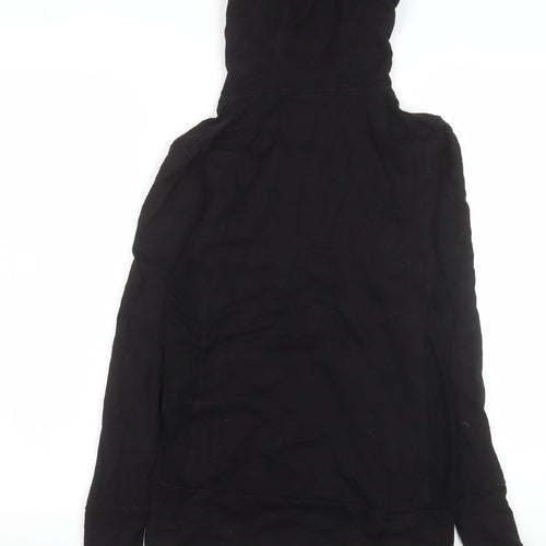 Ellesse Womens Black Size 8 Hoodie Zip Jacket Casual Sportswear