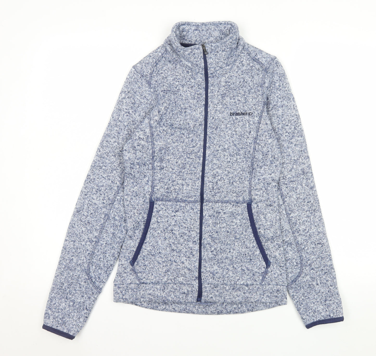 Brasher Women's Blue XS Full Zip Fleece Jacket