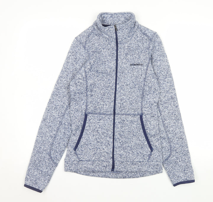 Brasher Women's Blue XS Full Zip Fleece Jacket