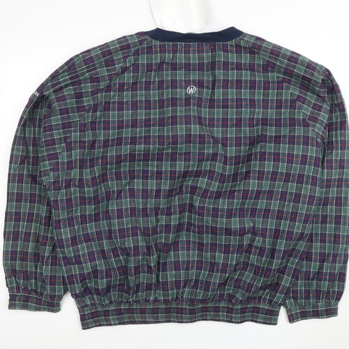 Walrus Men's Multicoloured Check Pullover Sweatshirt XL