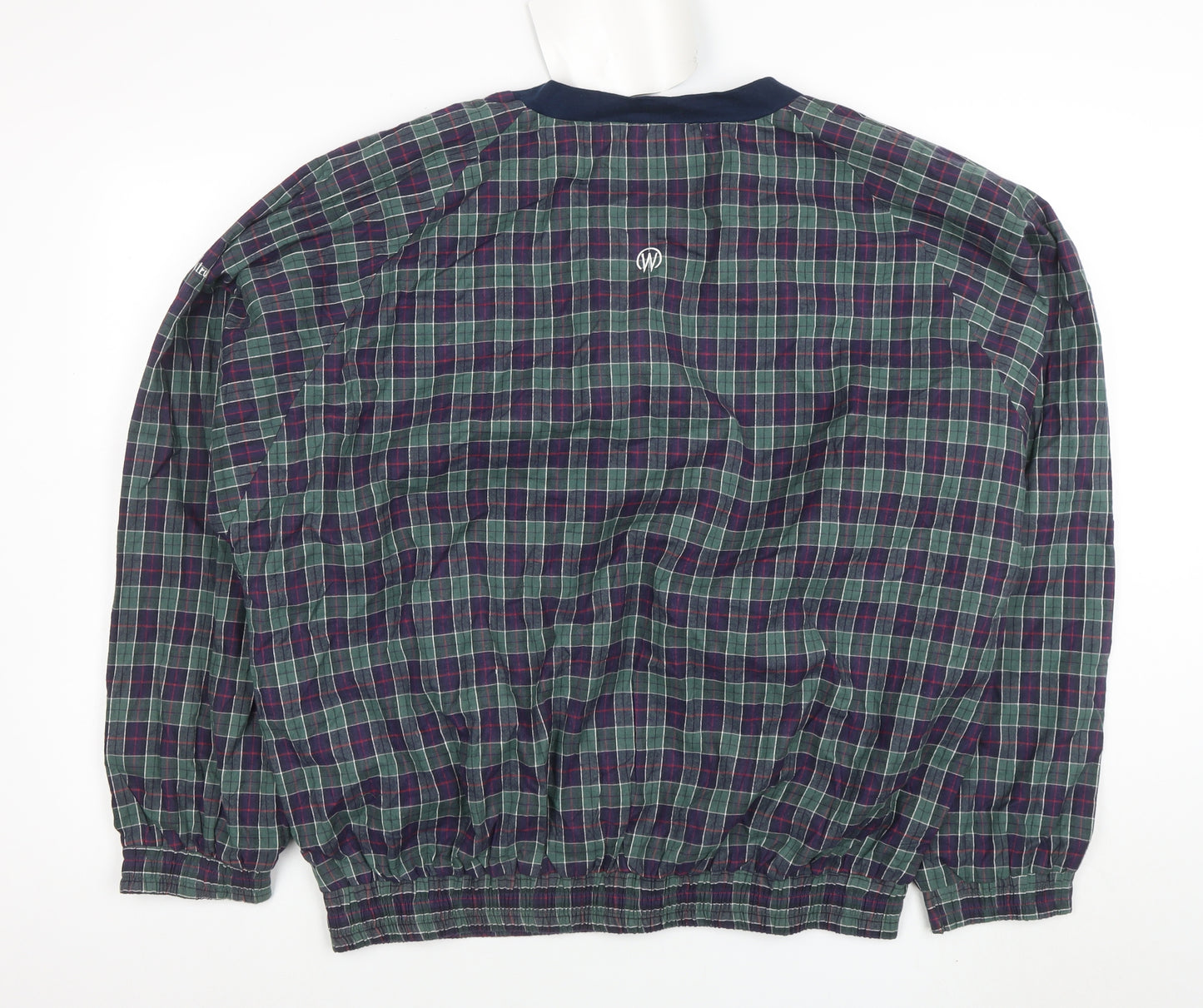 Walrus Men's Multicoloured Check Pullover Sweatshirt XL