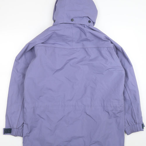 Trespass Womens Purple Waterproof Hooded Rain Jacket XL