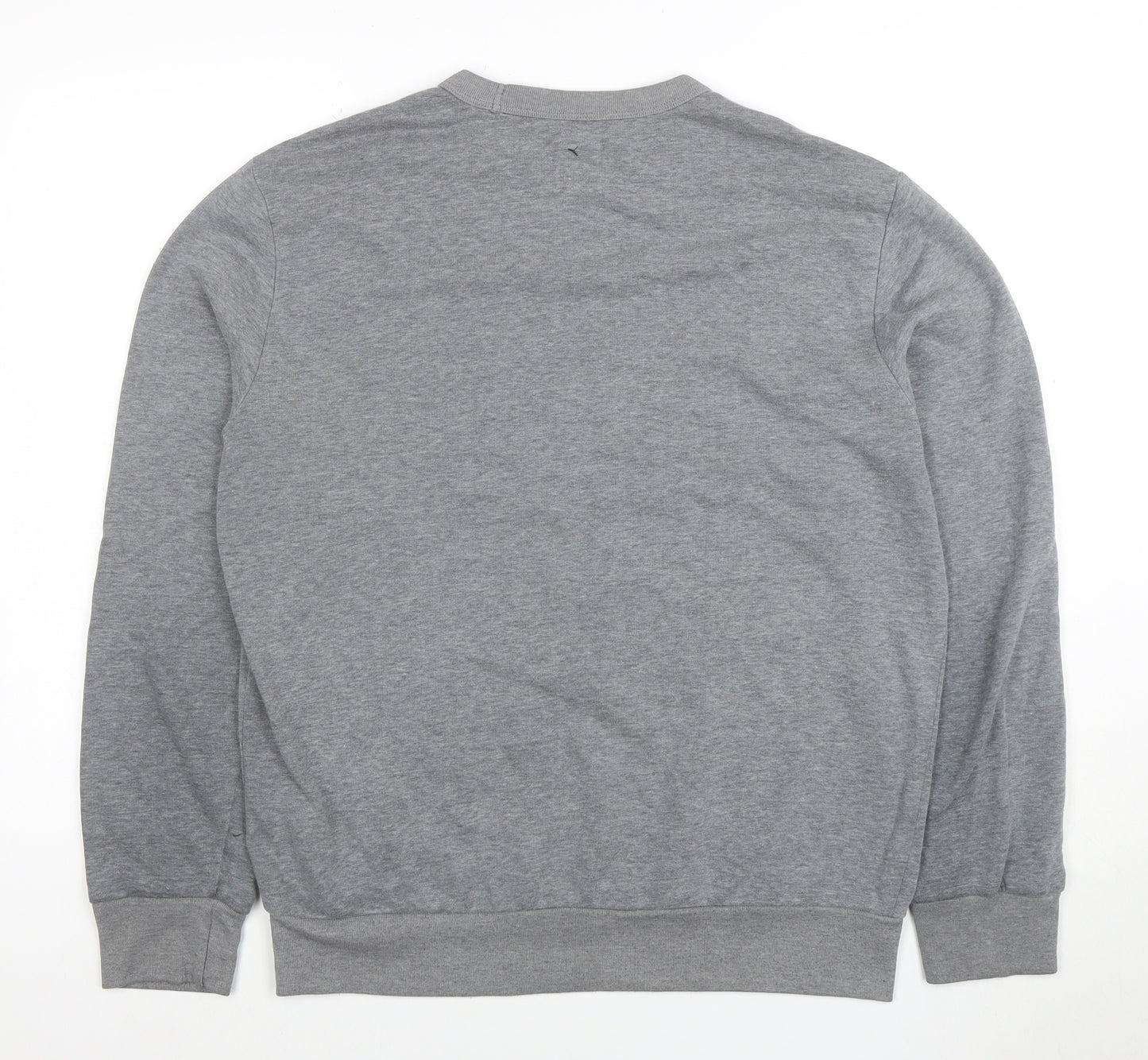 GAP Men's Grey Graphic Logo Crew Neck Sweatshirt M