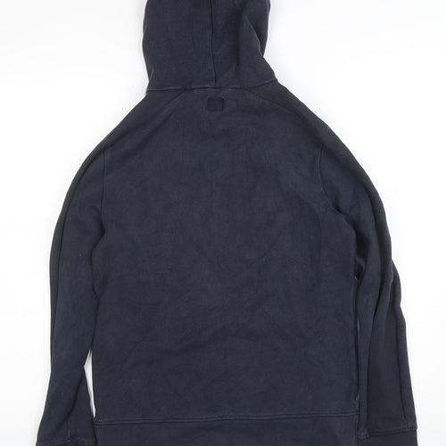 River Island Men’s Blue XS Pullover Hoodie with Logo
