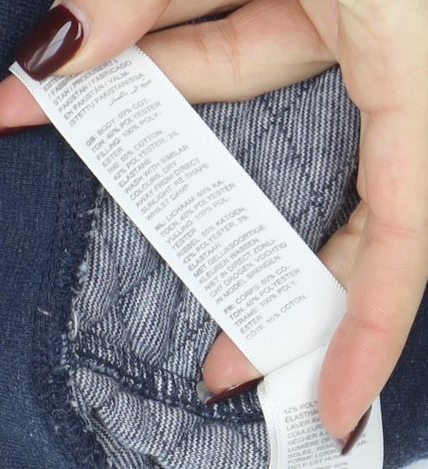 Fat Face Women’s Navy Blue Cotton Blend Pullover Sweatshirt Size L