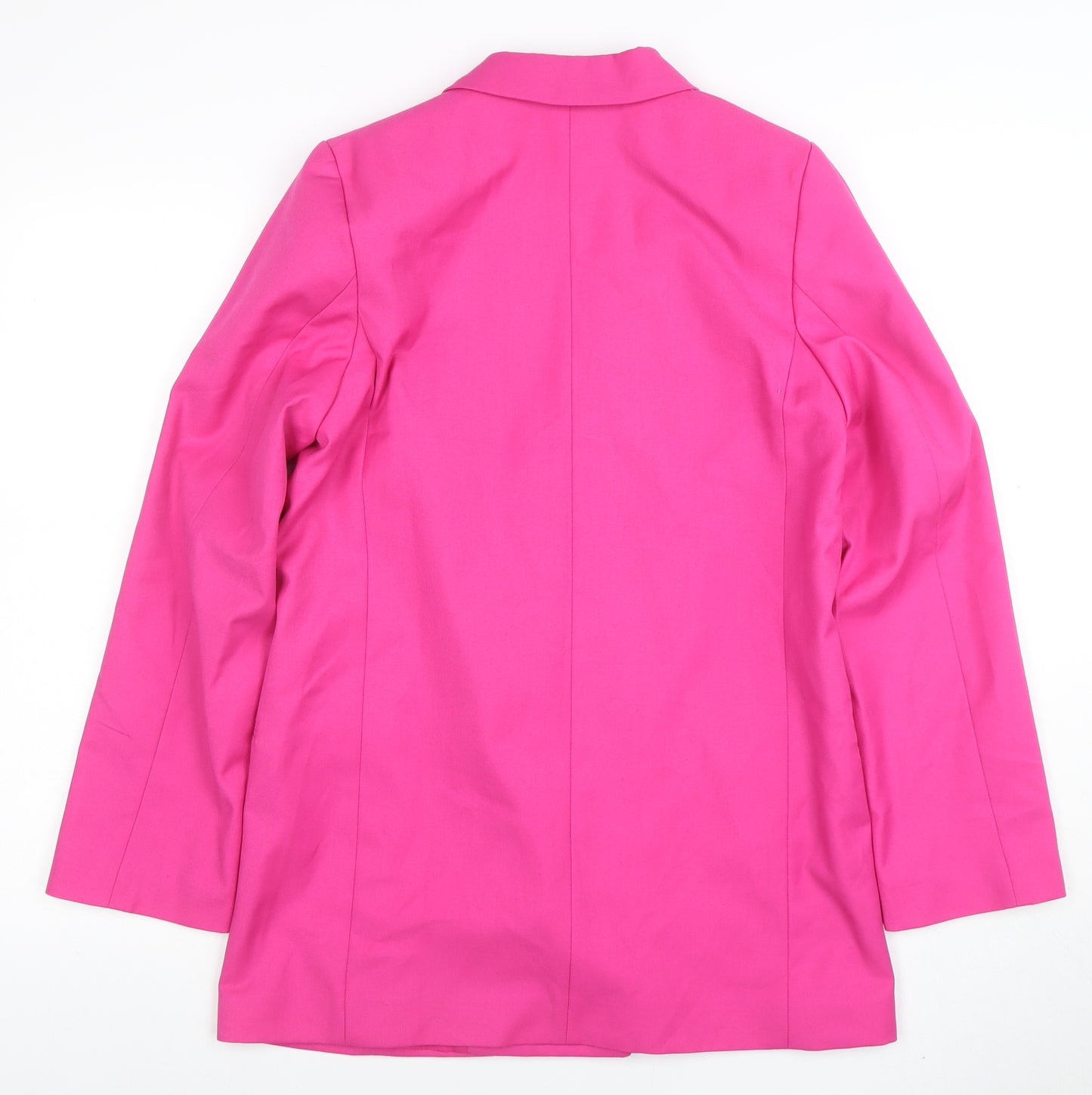 H&M Women’s Pink Double-Breasted Blazer XS Regular Fit