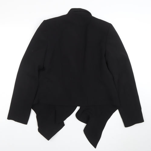 Papaya Women’s Black Shawl Collar Tailored Blazer Size 12