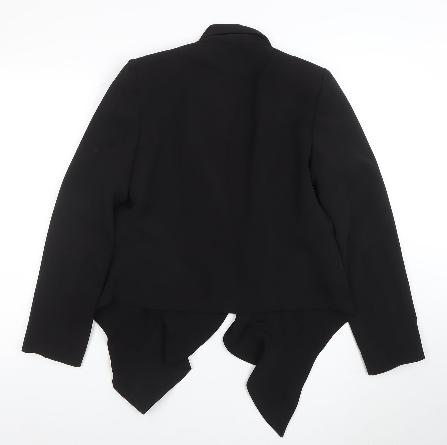 Papaya Women’s Black Shawl Collar Tailored Blazer Size 12