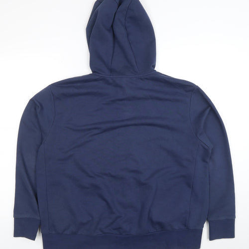 Nike Men's Blue Dri-Fit Full Zip Hoodie Size L