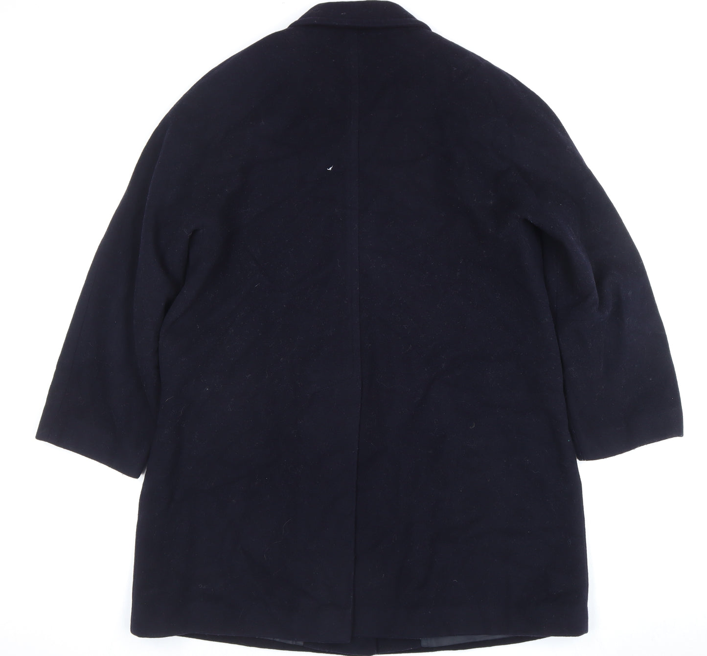 Windsmoor Women's Black Wool Cashmere Long Overcoat Size 14