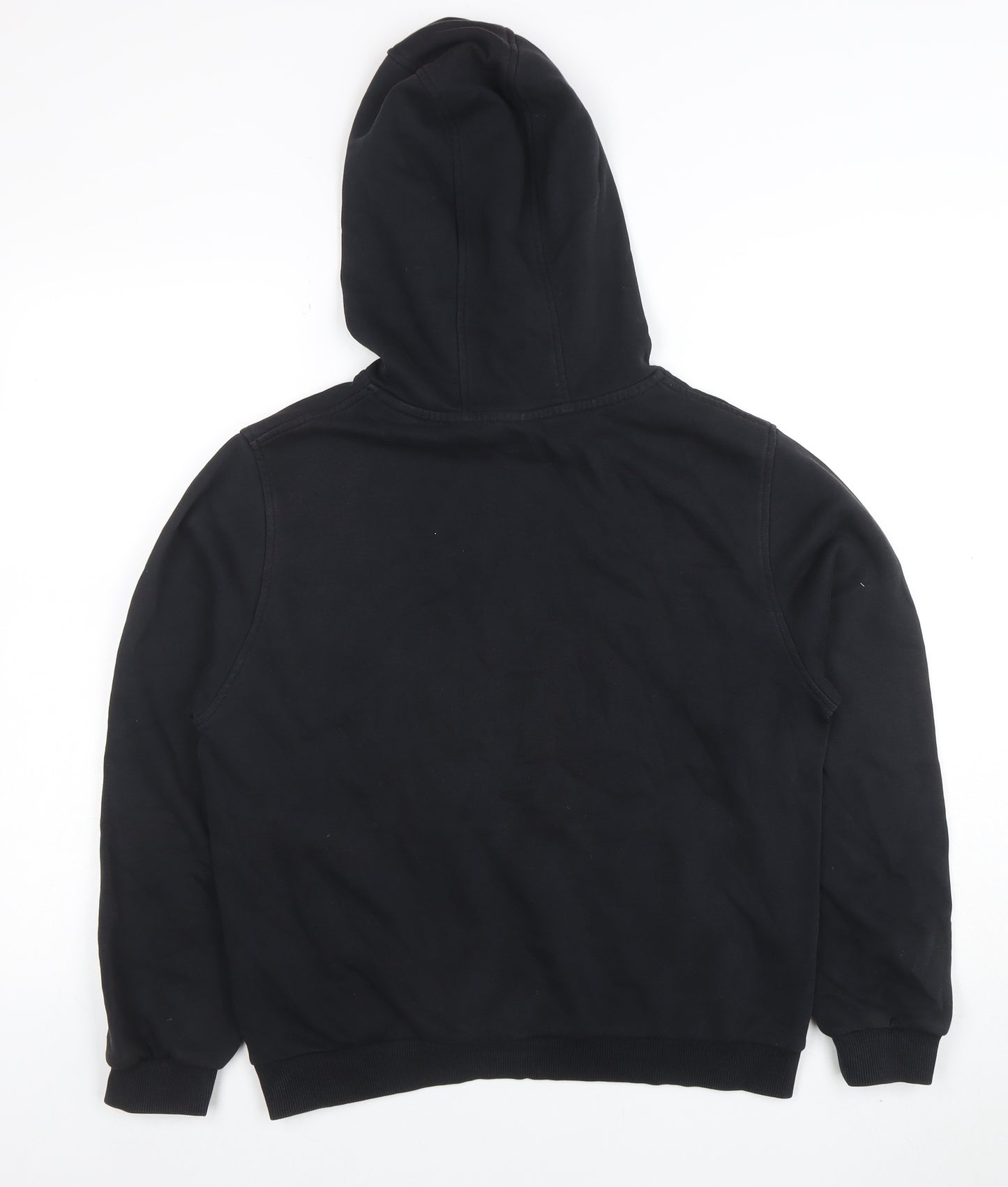 Nike Boys Black Pullover Hoodie XL Cotton Blend with Logo Detail
