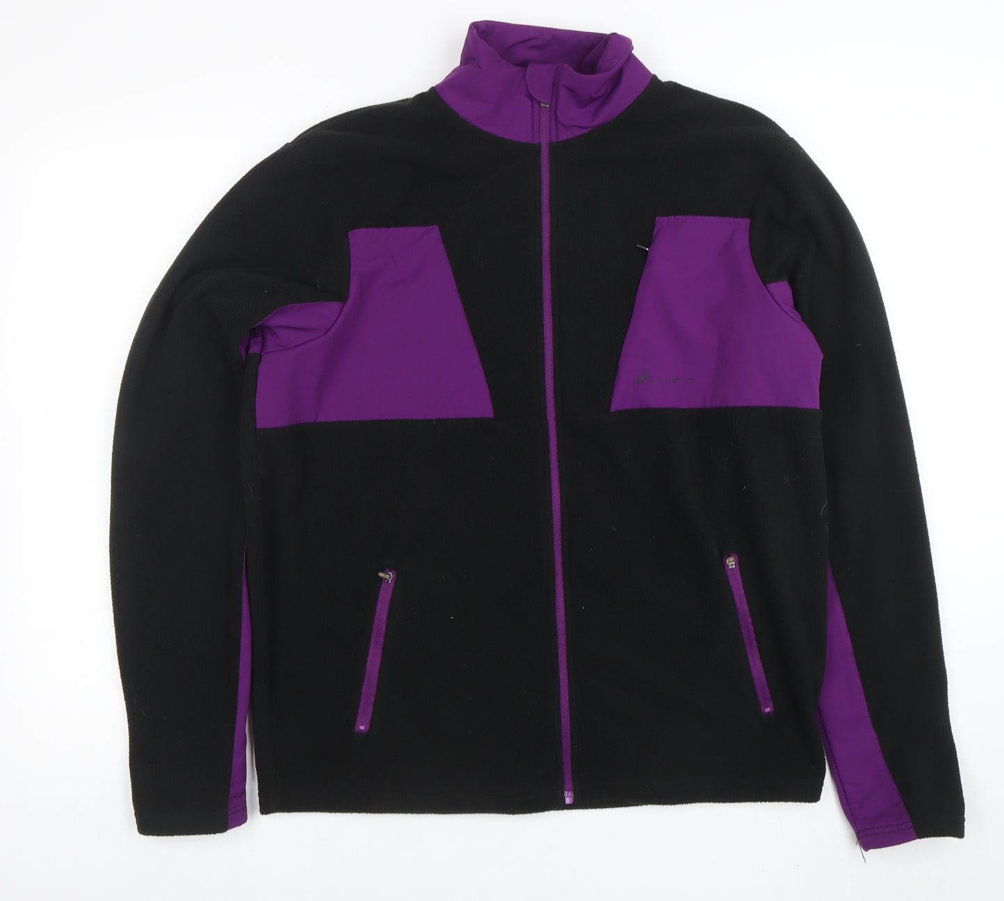 Arc'teryx Men's Black Purple Soft Shell Fleece Jacket Size M