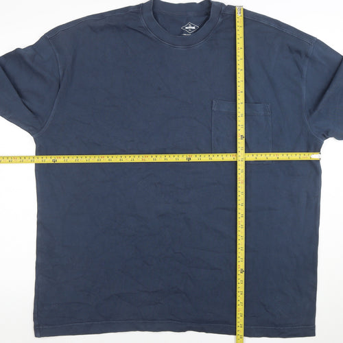 Next Mens Blue XL Crew Neck Long Sleeve Cotton Pullover Sweatshirt