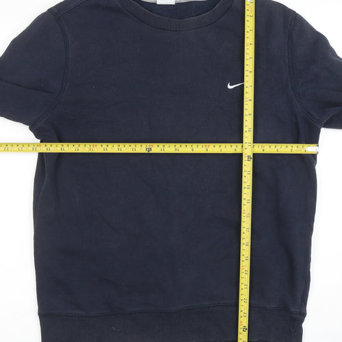 Nike Men's Blue Crew Neck Pullover Sweatshirt M