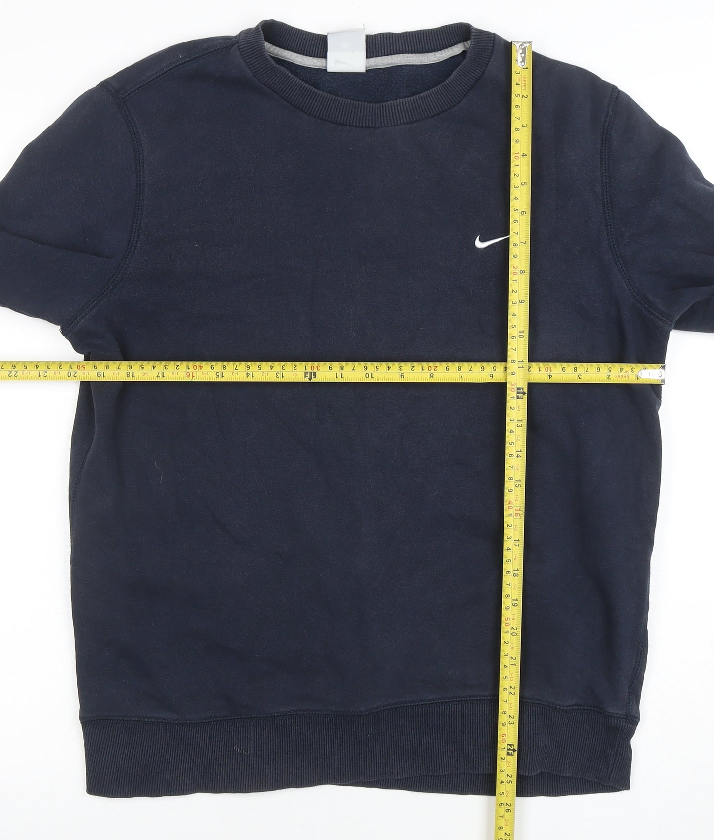 Nike Men's Blue Crew Neck Pullover Sweatshirt M