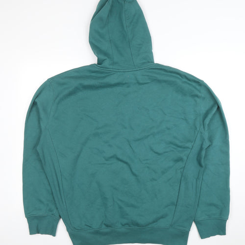 EASY Men's Green Pullover Hoodie Large Sports Club Logo
