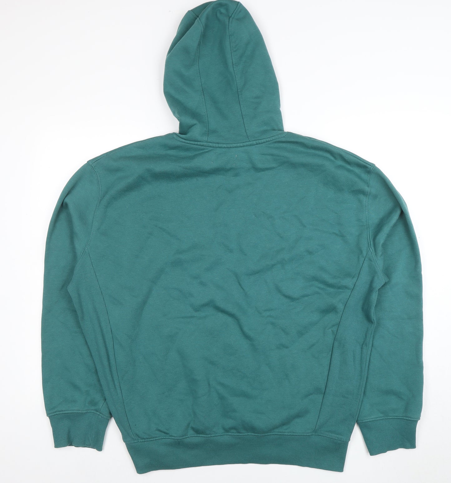 EASY Men's Green Pullover Hoodie Large Sports Club Logo