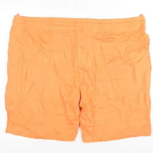 Marks and Spencer Men's Orange 3XL Jersey Sweat Shorts