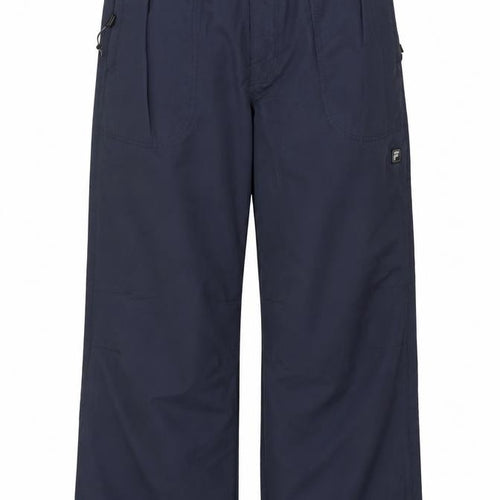 Fila Mens Blue Cargo Trousers L Lightweight Elastic Waist