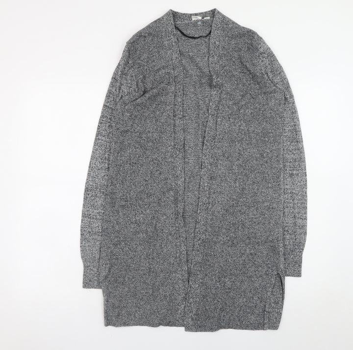 GAP Women’s Grey Cotton Open Knit Long Sleeve Cardigan XS