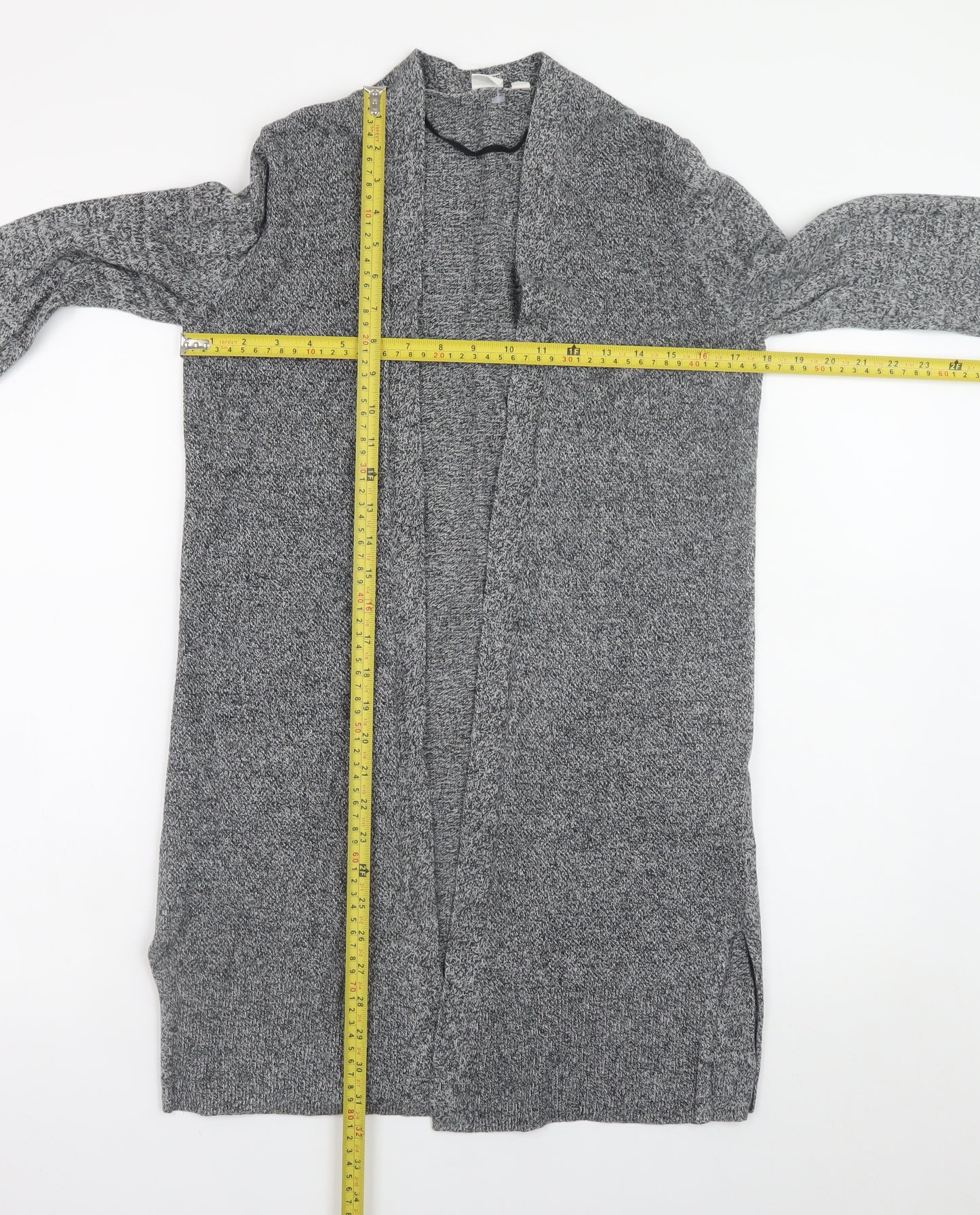 GAP Women’s Grey Cotton Open Knit Long Sleeve Cardigan XS