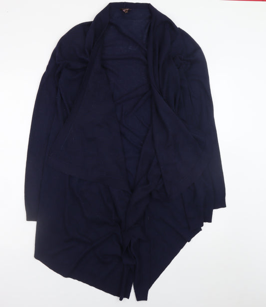 Phase Eight Women's Blue Long Sleeve Open Cardigan Size 12