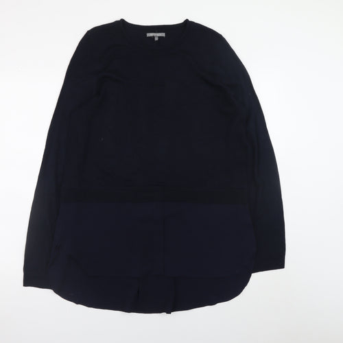 RETRO-ology Women's Black L Pullover Knit Jumper
