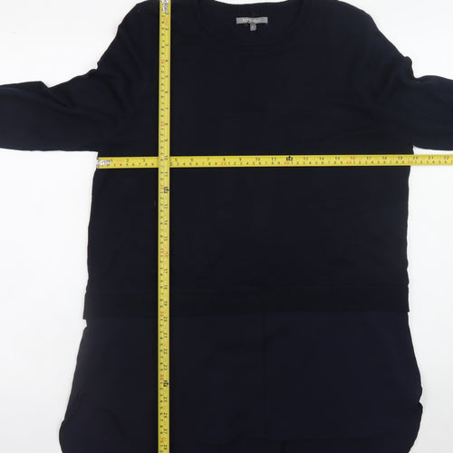 RETRO-ology Women's Black L Pullover Knit Jumper