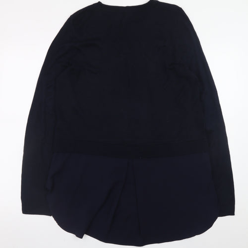 RETRO-ology Women's Black L Pullover Knit Jumper