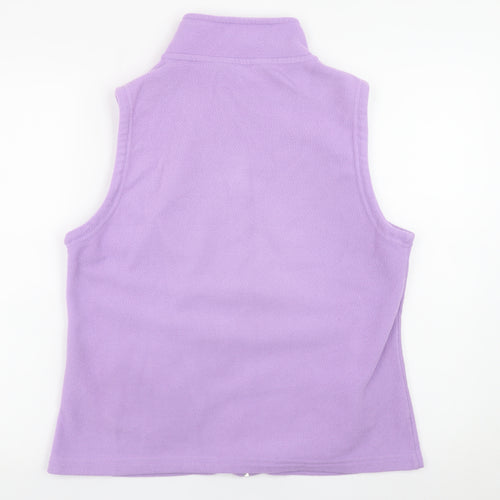 ISLE Essentials Women’s Purple Fleece Waistcoat Bodywarmer Size 14