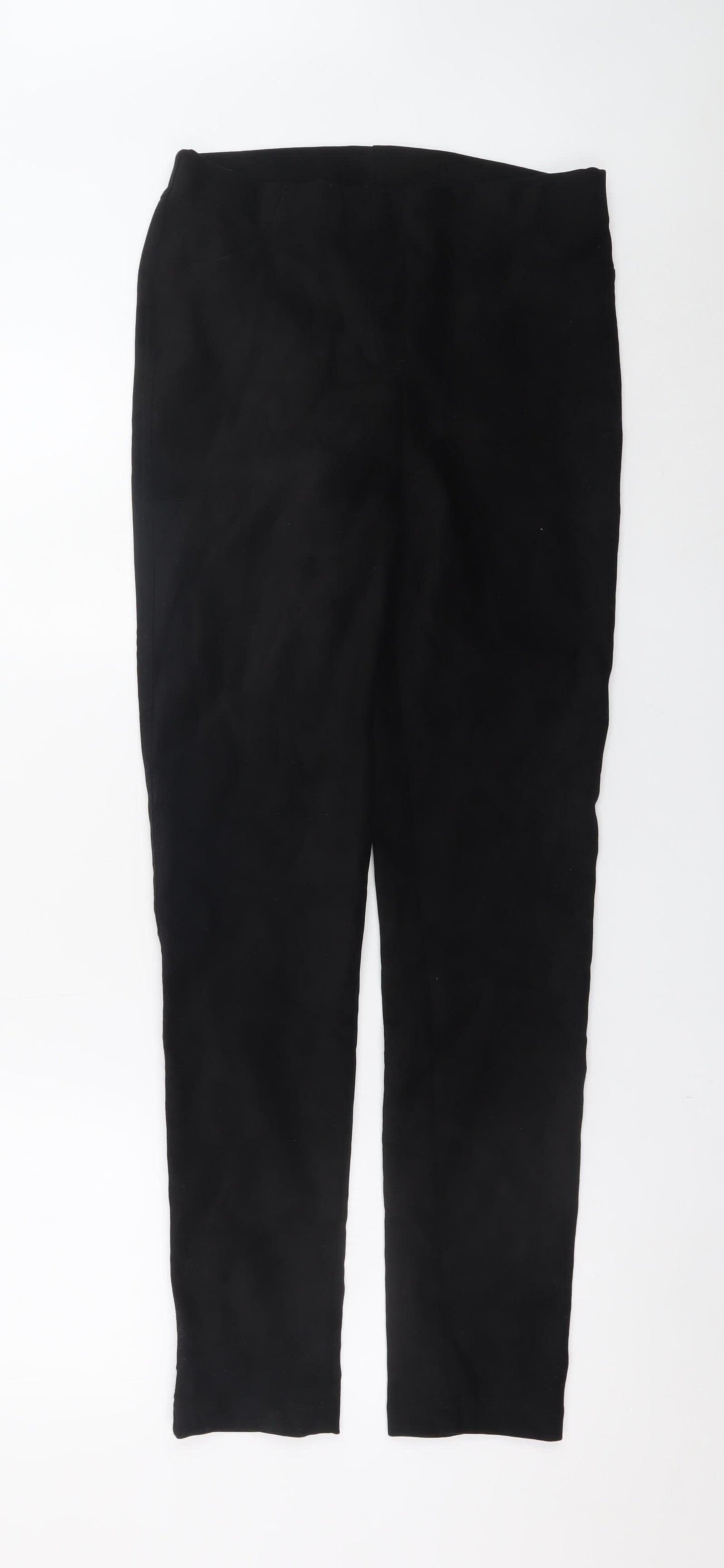 Roman Women Black Size 12 Slim Fit Stretch Leggings