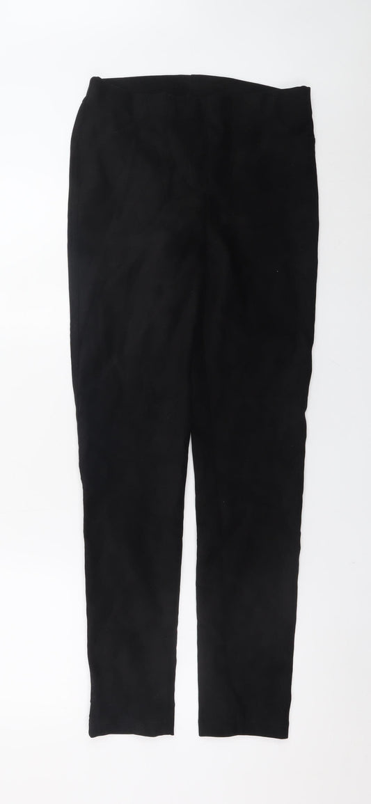 Roman Women Black Size 12 Slim Fit Stretch Leggings