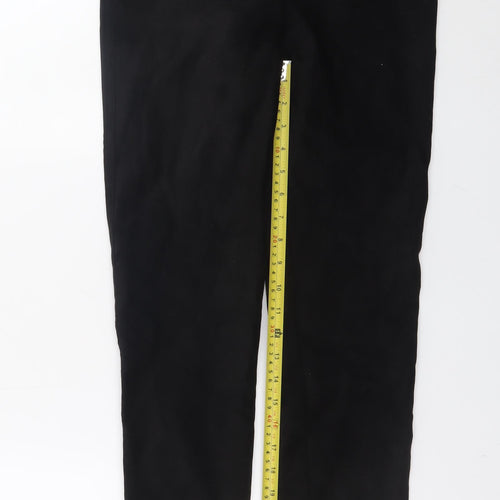 Roman Women Black Size 12 Slim Fit Stretch Leggings