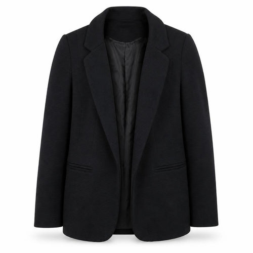 Wallis Women's Black Blazer Jacket UK 8 Classic Mid-Length Lined