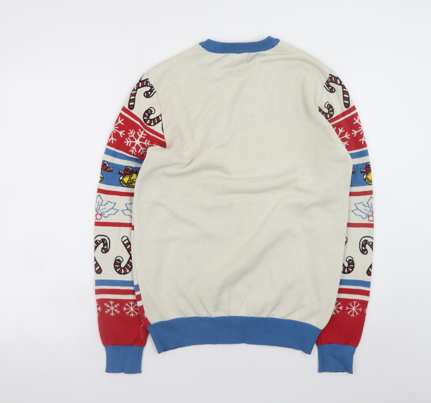 The Simpsons Men's Multicoloured S Christmas Ski Jumper Pullover