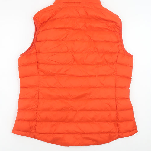 Marks and Spencer Women’s Orange Down Puffer Gilet Size 14