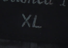 Austin Reed Men’s Black Wool Blend Double-Breasted Pea Coat XL