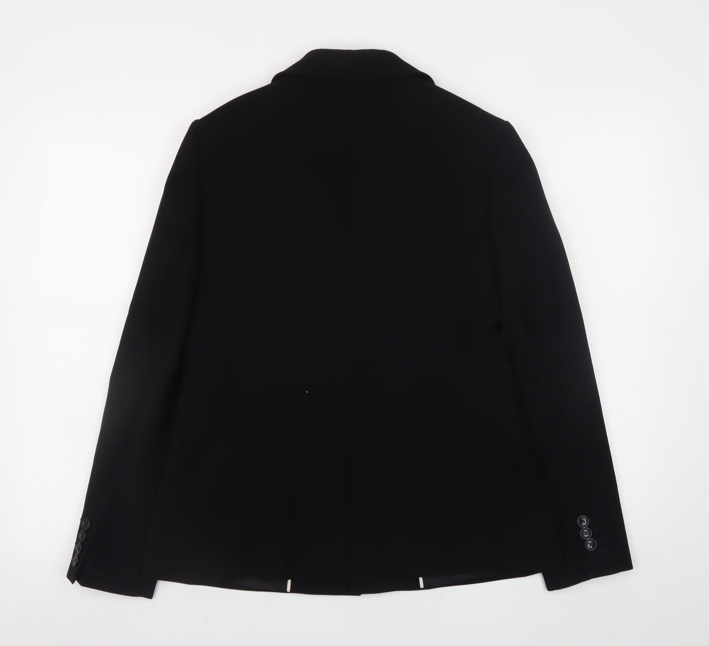 Hobbs Women’s Black Polyester Blazer UK 10 Classic Work Jacket