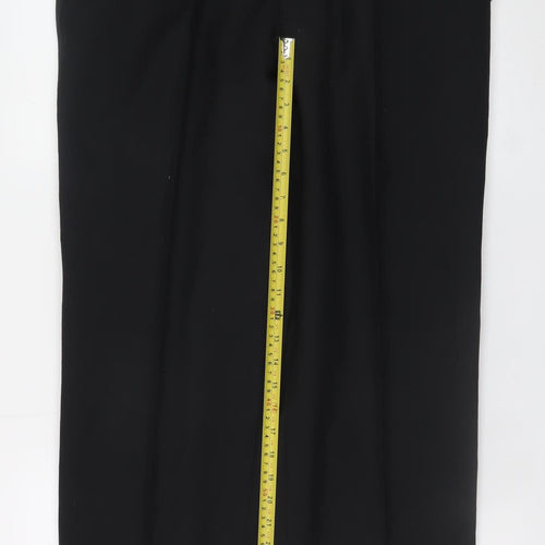 Drescott Men's Black 36in Classic Fit Pleated Dress Pants