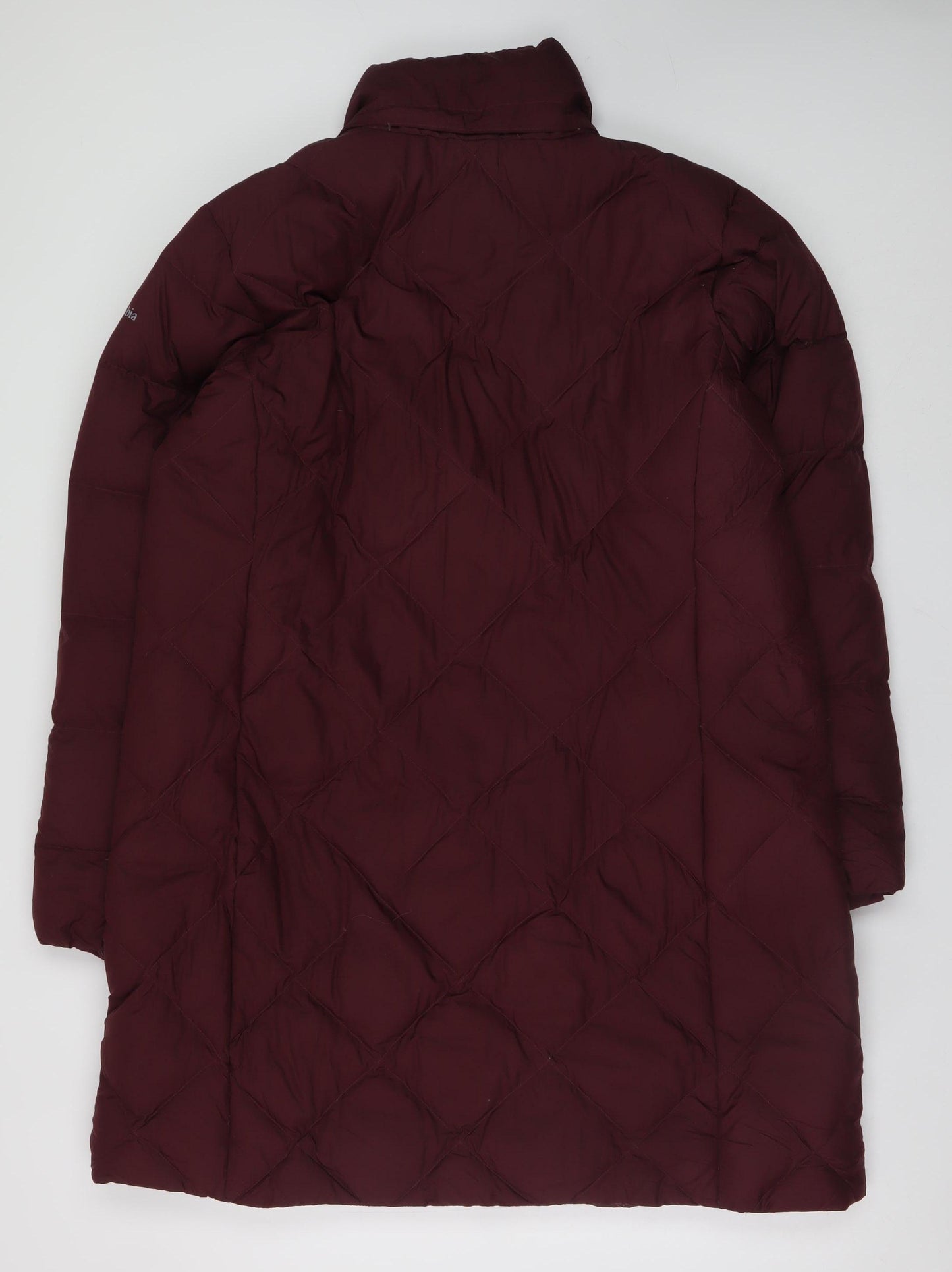 Columbia Women's Red 2XL Long Quilted Puffer Coat