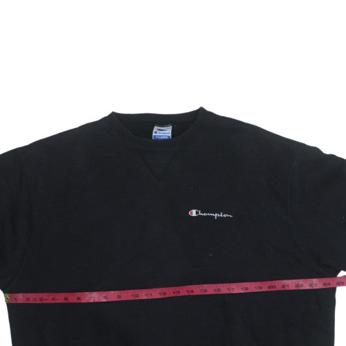 Champion Men's Black XL Pullover Fleece Sweatshirt