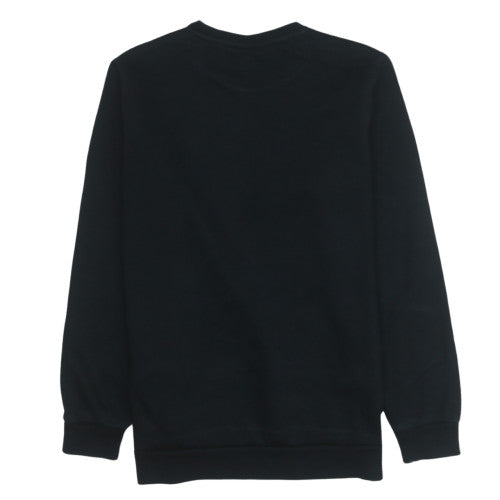 Puma Men's Black XL Crew Neck Pullover Sweatshirt Sportswear Fleece